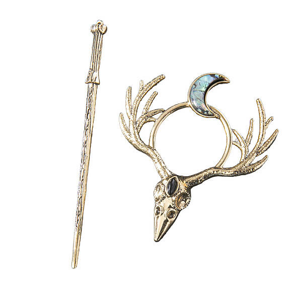 Skull Alloy Hair Sticks