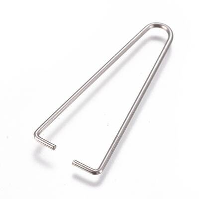 Non-Tarnish 304 Stainless Steel Ice Pick Pinch Bails