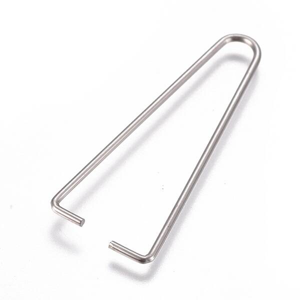 Non-Tarnish 304 Stainless Steel Ice Pick Pinch Bails