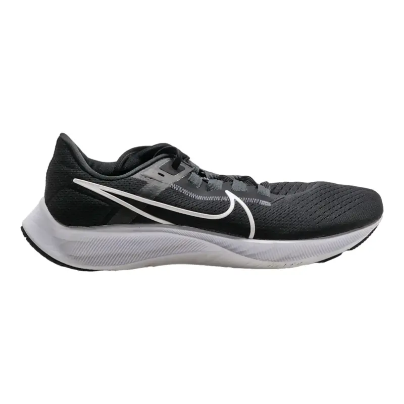 NIKE Air Zoom Pegasus 38 2021 Sneaker Trainers Black Canvas Mens UK 9.5