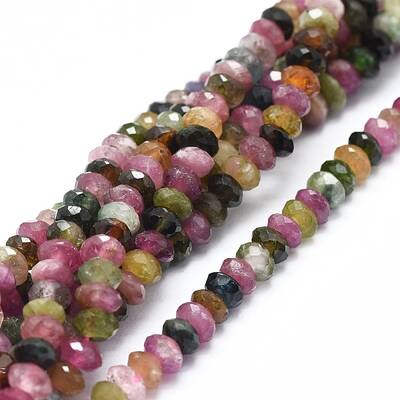 Natural Tourmaline Beads Strands