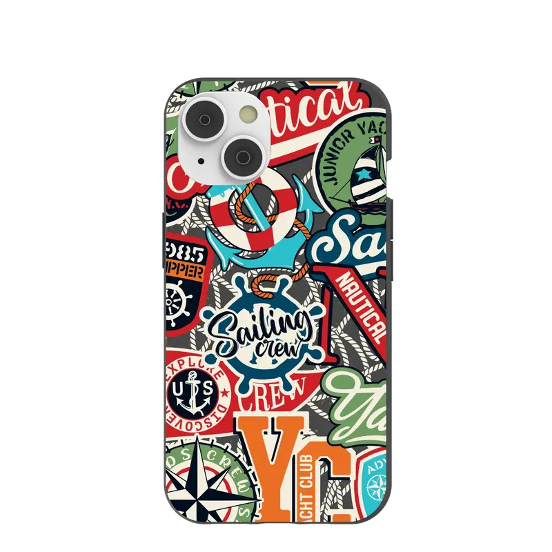 Black All Aboard iPhone 14/16e Case