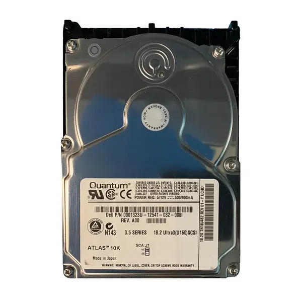 TN18J462 Quantum 18GB 10000RPM Ultra 160 SCSI 3.5-Inch 4MB Cache Atlas 10K Hard Drive