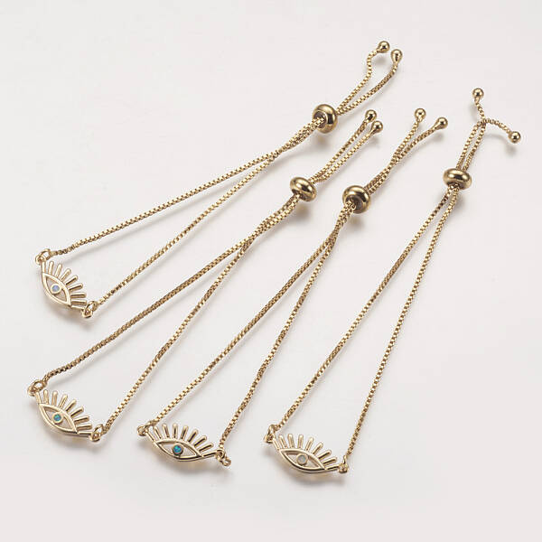 Adjustable Brass Bolo Bracelets