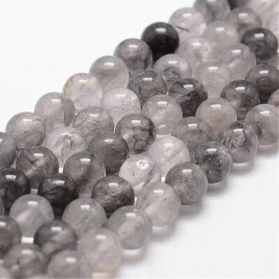 Natural Cloudy Quartz Beads Strands