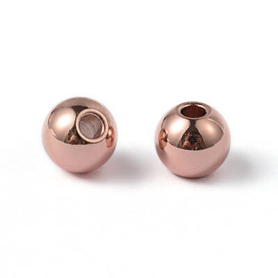 Round Ion Plating(IP) 202 Stainless Steel Beads