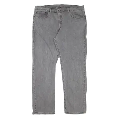 LEVI'S 559 Jeans Mens Grey Relaxed Straight W37 L32
