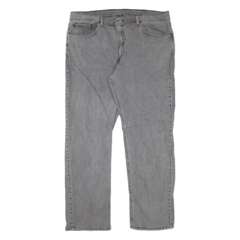 LEVI'S 559 Jeans Mens Grey Relaxed Straight W37 L32