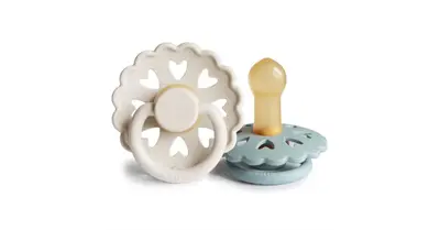 FRIGG Fairytale Size 2:6-18 months pacifier The Ugly Duckling/Ole Lukoie 2 pieces