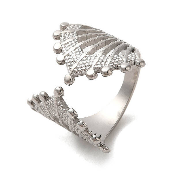 Non-Tarnish 304 Stainless Steel Open Cuff Ring