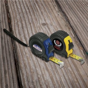 50 Promotional Creek 16 ft. Tape Measure - Rubber Sleeve & Metal ...
