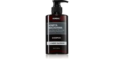 KUNDAL honey and cherry blossoms macadamia shampoo naturale for damaged and dry hair 500 ml