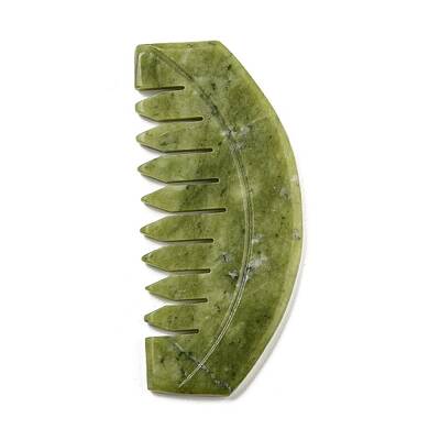 Natural Xiuyan Jade Massage Combs