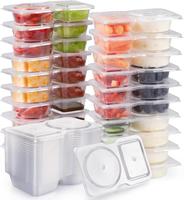 New Snack Containers, Reusable Snack Containers with Lids, Snackle Box Container Portion Control, Snack Pack Containers,Conta...