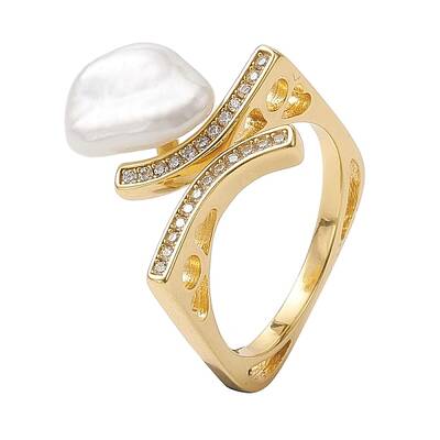 Natural Pearl Finger Rings