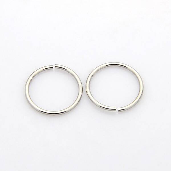 Tarnish Resistant Ring 304 Stainless Steel Open Jump Rings