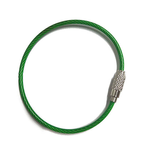 Stainless Steel Cable Wire Keychain