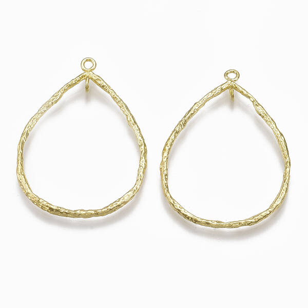 Brass  2-Loop Link Pendants