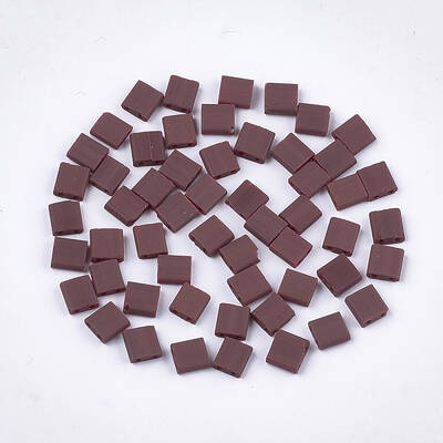 2-Hole Opaque Glass Seed Beads