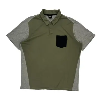 Oakley Polo Shirt - Large Green Cotton