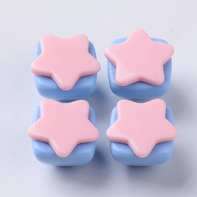 Opaque Acrylic Beads