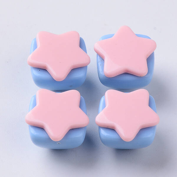 Opaque Acrylic Beads