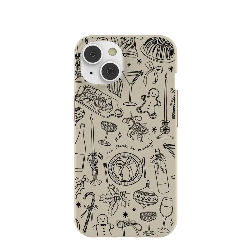 London Fog Holiday Dinner Party iPhone 14/16e Case