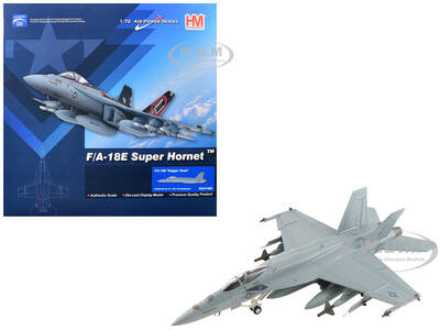 Boeing F/A-18E Super Hornet Fighter Aircraft Dagger Team (with decals) United States Navy Air Power Series 1/72 Diecast M...