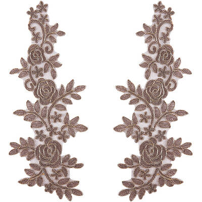 Flower Polyester Embroidery Lace Appliques
