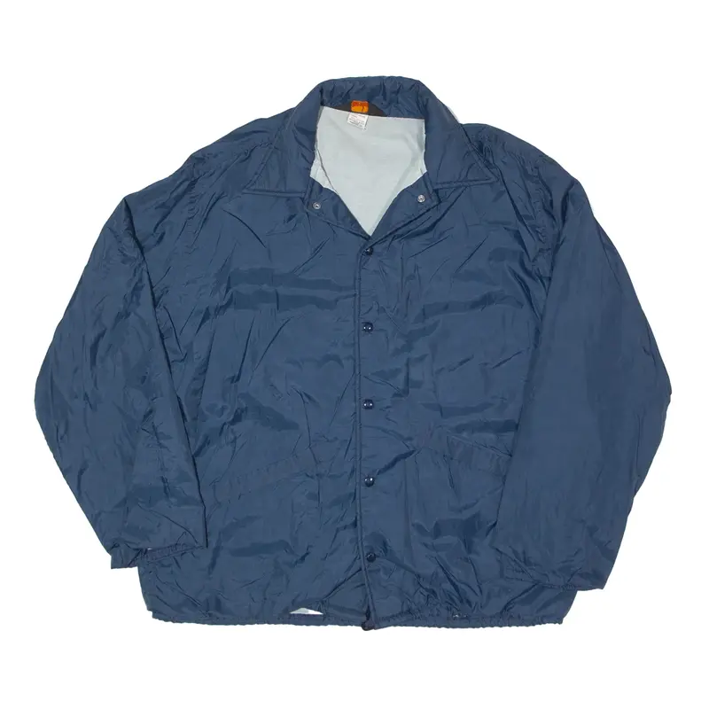 PLA-JAC Bear River Coach USA Jacket Blue 90s Mens L