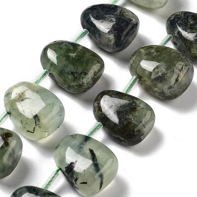 Natural Prehnite Beads Strands
