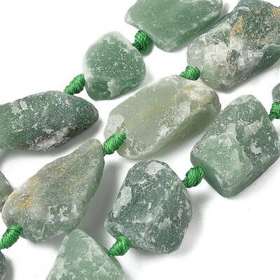 Natural Green Aventurine Beads Strands
