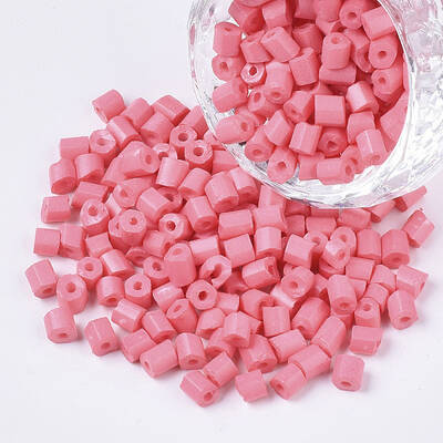 6/0 Two Cut Glass Seed Beads