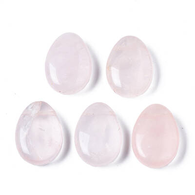 Natural Rose Quartz Pendants