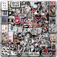 100 count Aesthetic Downtown Y2K Girls Stickers Pack Cool Trendy Stickers for Water Bottles Laptop Journaling Scrapbook,  Vin...