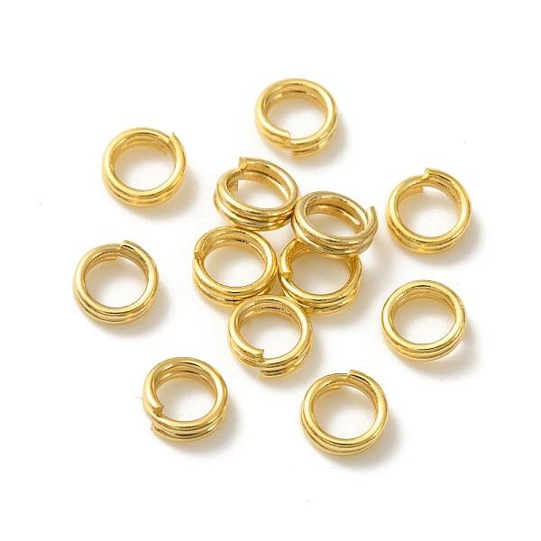 Brass Split Rings