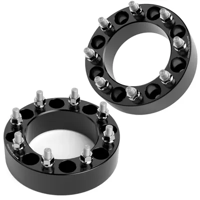 2 8X6.5 Wheel Spacers for 1999-2010 Chevy Silverado & GMC Sierra1500HD 2500 3500 - KSP Performance