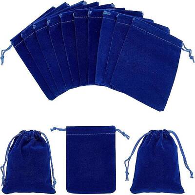 Rectangle Velvet Pouches