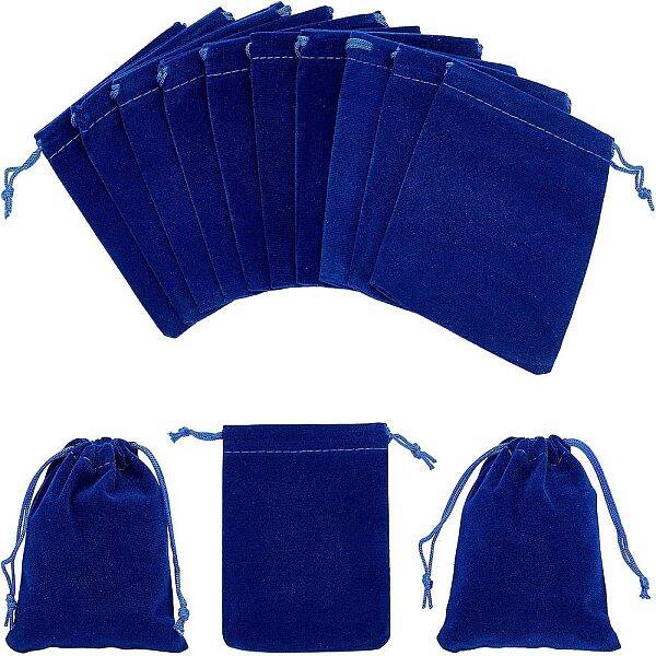 Rectangle Velvet Pouches