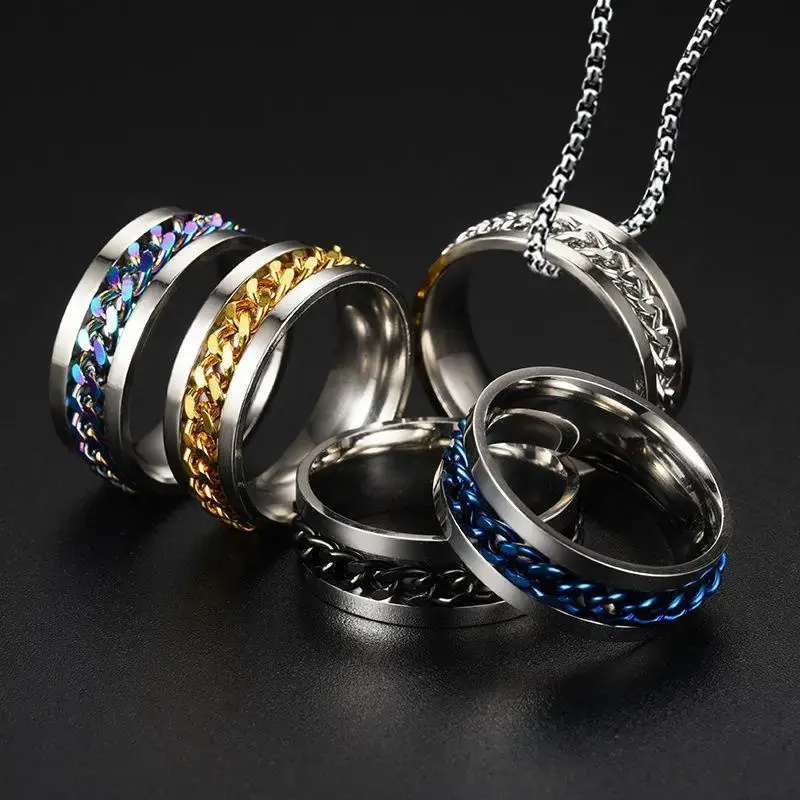 GAB Stainless Steel Ring For Man, Daily Gift