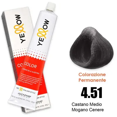 Alfaparf Yellow Color Permanent 4.51 100Ml