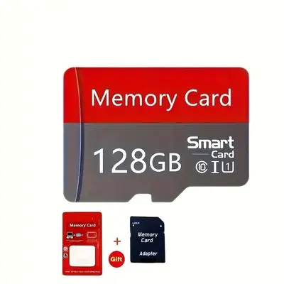 Micro SD Card-4K HD Storage for Tablet, Camera, Phone, Gaming-Durable Flash Card, Micro SD Card with Adapter, Car Computer C...