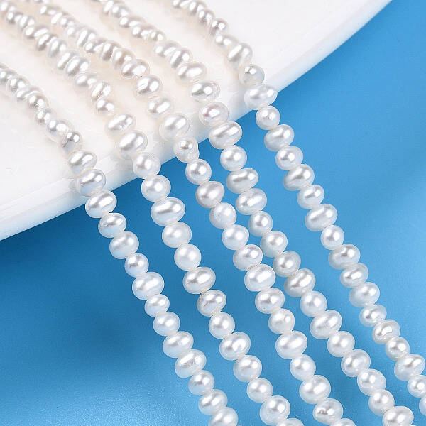 Natural Cultured Freshwater Pearl Beads Strands