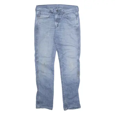 LEVI'S 511 Jeans Mens Blue Slim Straight Stone Wash W32 L32