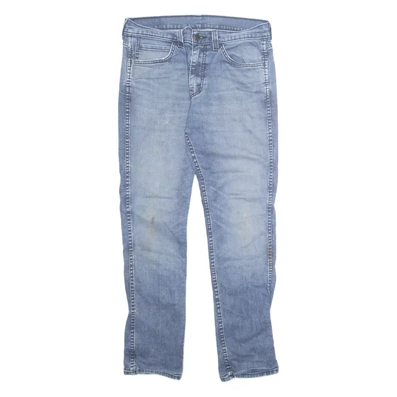 LEVI'S 511 Jeans Mens Blue Slim Straight Stone Wash W32 L32