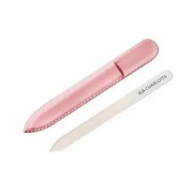 Kia-charlotta Pink Glass Nail File