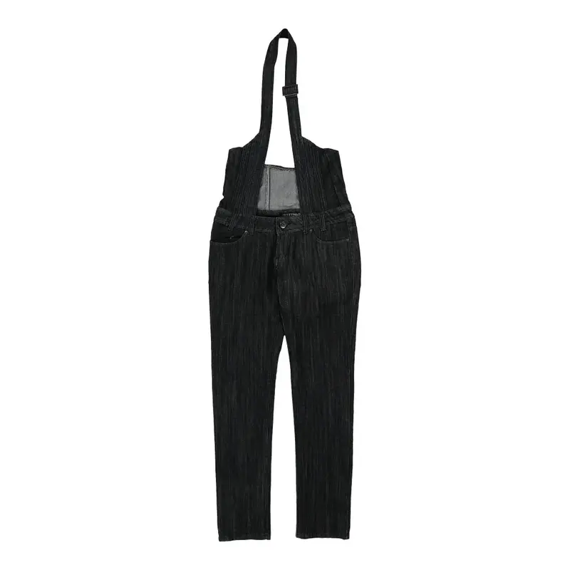 Obiettivo Dungarees - 33W UK 12 Black Cotton