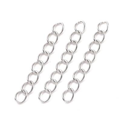 304 Stainless Steel Curb Chains Extender