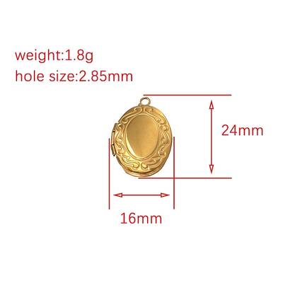 Stainless Steel Locket Pendants
