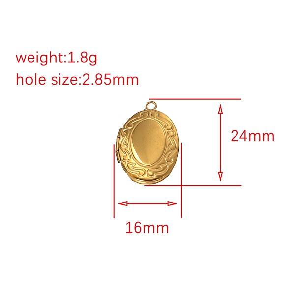 Stainless Steel Locket Pendants